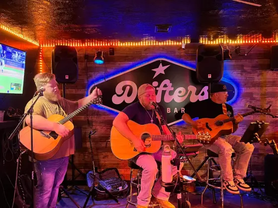 Flyer: Campfire - Old School Country — Drifters Dive Bar, Sun, Nov 15