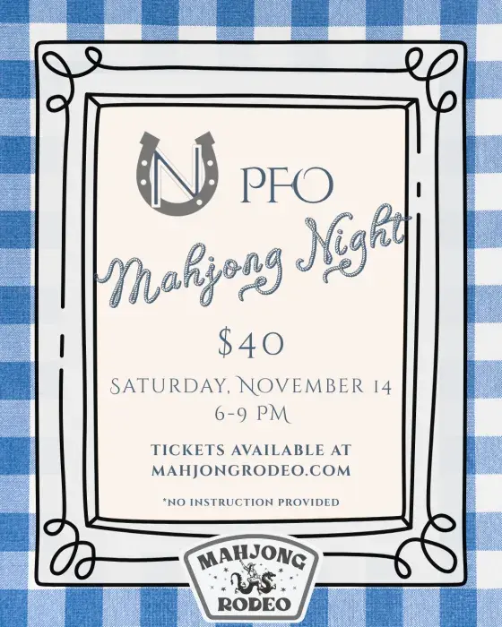 Flyer: Private Northhampton Mahjong Rodeo Spirit Event — Mahjong Rodeo, Sat, Nov 14
