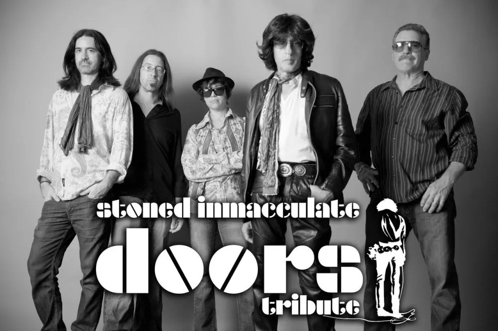 Flyer for Stoned Immaculate, A Tribute to The Doors