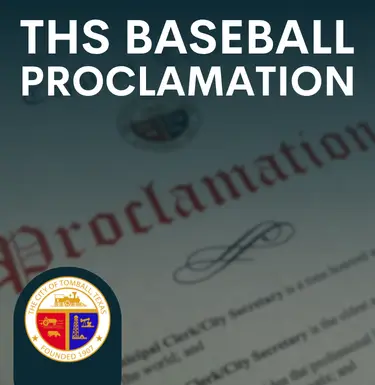 Tomball High School Baseball Team 2026 State Championship Proclamation